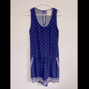 Blue Romper